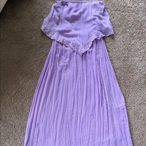 Jen’s Pirate Booty Long Maxi Dress (light purple)